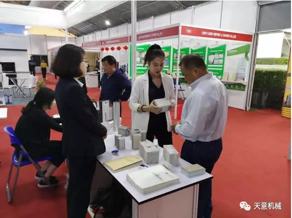 陽(yáng)春三月，天意機(jī)械亮相2019年越南河內(nèi)建材展